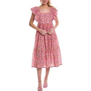 Crosby by mollie Burch Eloise Pink floral Dress